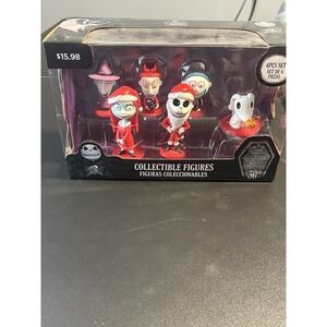 NEW! Disney's The Nightmare Before Christmas Collectible Figures 6 Piece Set
